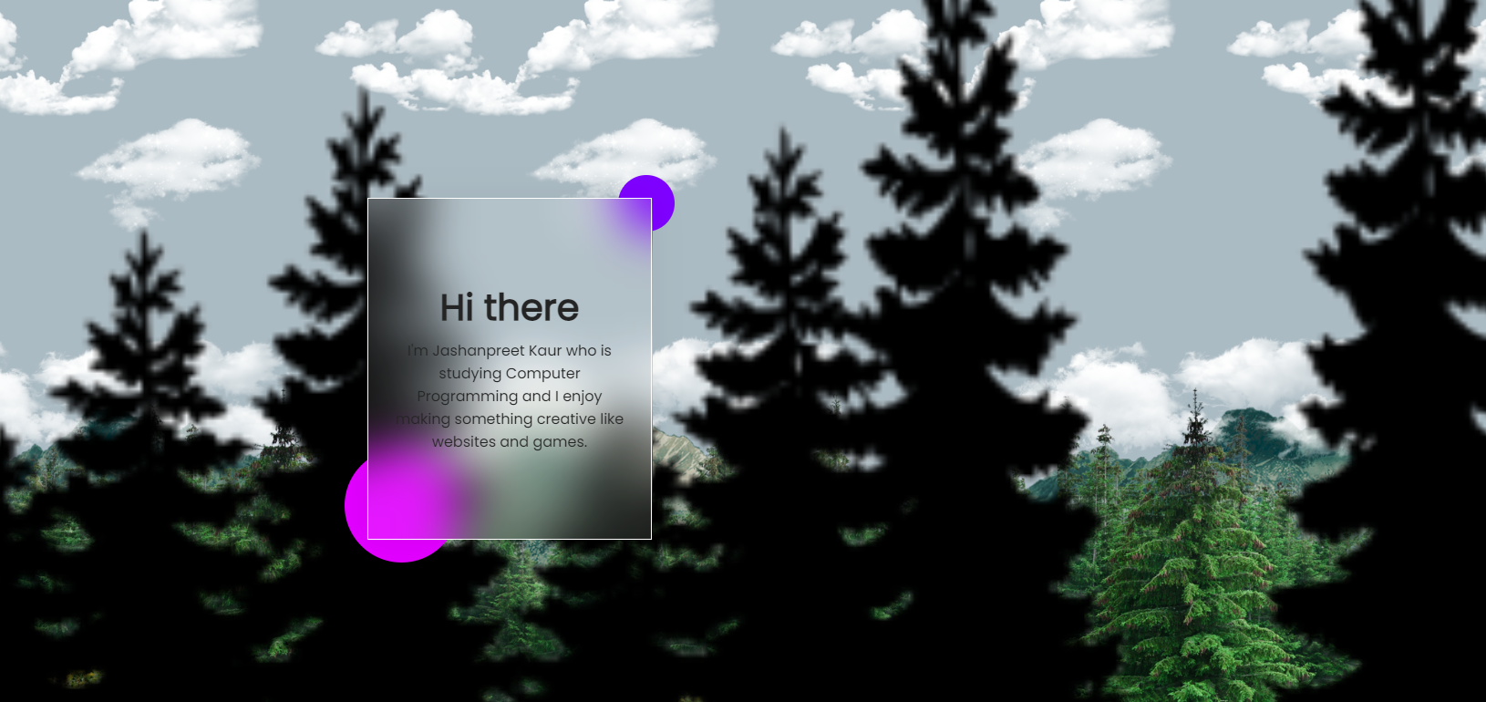 Animated Background Project